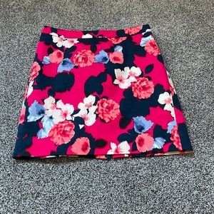 Jcrew floral pattern pencil skirt!